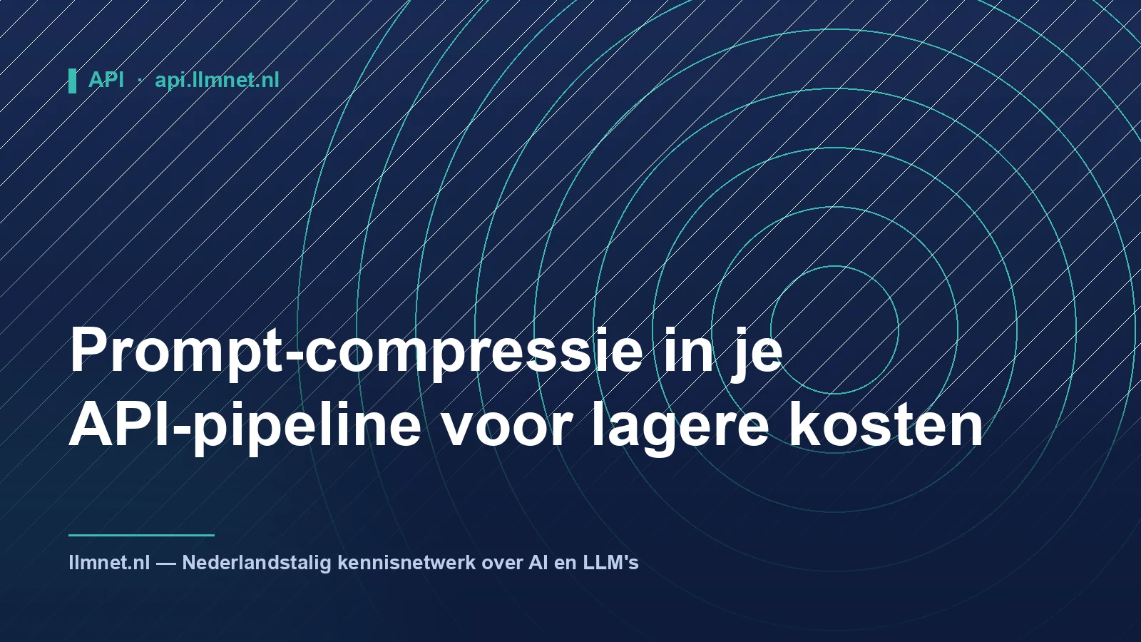 Prompt-compressie in je API-pipeline voor lagere kosten